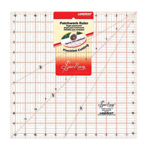 Quilting Patchwork Sewing Template LARGE SQUARE 12.5x12.5 Inch Sew Easy NL4178