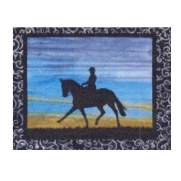Quilting Sewing HORSE 2 Batik Quilt Pattern Kit including Fabric