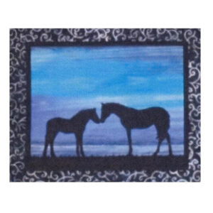Quilting Sewing HORSE 3 Batik Quilt Pattern Kit including Fabric