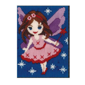BEUTRON Long Stitch Kit Kids Beginner FAIRY 13x18cm 579875