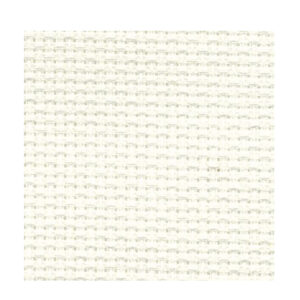 Cross X Stitch Aida Cloth 18ct WHITE Size 50x75cm Fabric