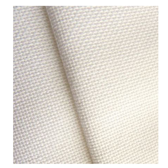 Cross Stitch 25 Easy Weave ZWEIGART LUGANA LINEN WHITE 50x70cm Fabric