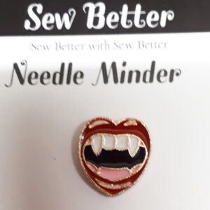 Sew Better Cross Stitch Needle Minder Keeper VAMPIRE