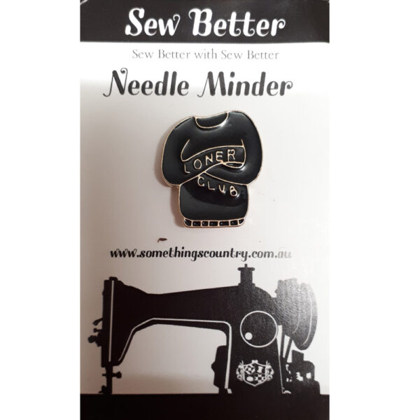 Sew Better Cross Stitch Needle Minder Keeper LONER CLUB