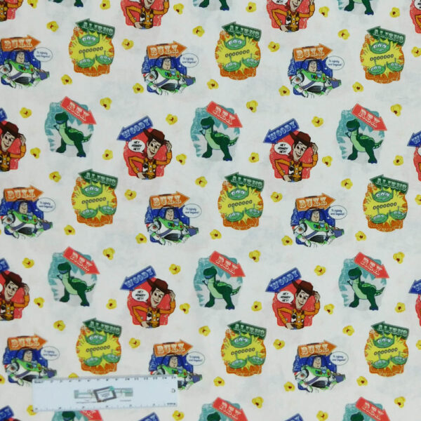 Quilting Patchwork Fabric TOY STORY Sewing 50x55cm FQ