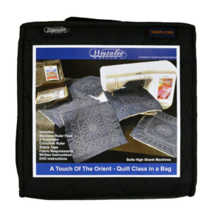 Quilting Patchwork Templates High Shank WESTALEE ORIENT Quilt Class in a Bag