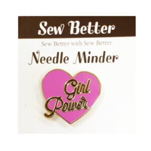 Sew Better Cross Stitch Needle Minder Keeper GIRL POWER
