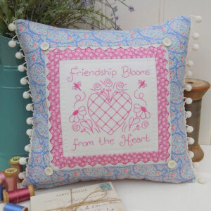 Quilting Sewing Cushion Pattern FRIENDSHIP BLOOMS Rivendale Collection