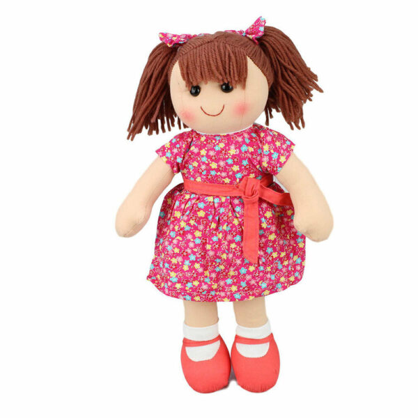 Hopscotch Lovely Soft Rag Doll POPPY Girl Dressed Doll Large 35cm