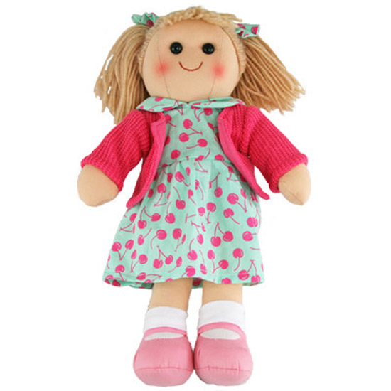 Hopscotch Lovely Soft Rag Doll ISABELLA Girl Dressed Doll Large 35cm