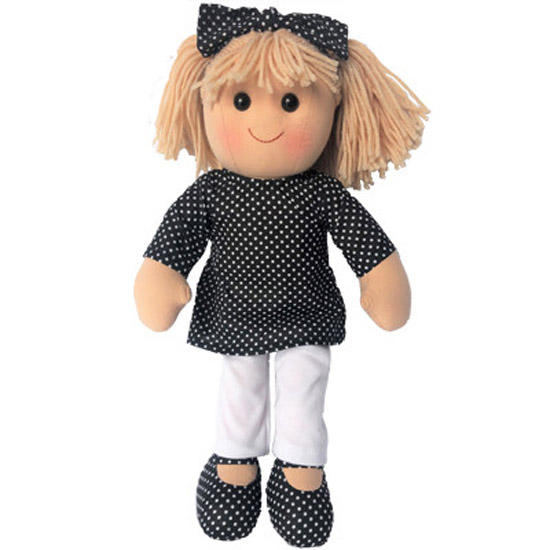Hopscotch Lovely Soft Rag Doll KATE Girl Dressed Doll Large 35cm