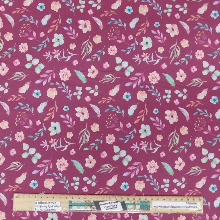 Floral Themed Fabric
