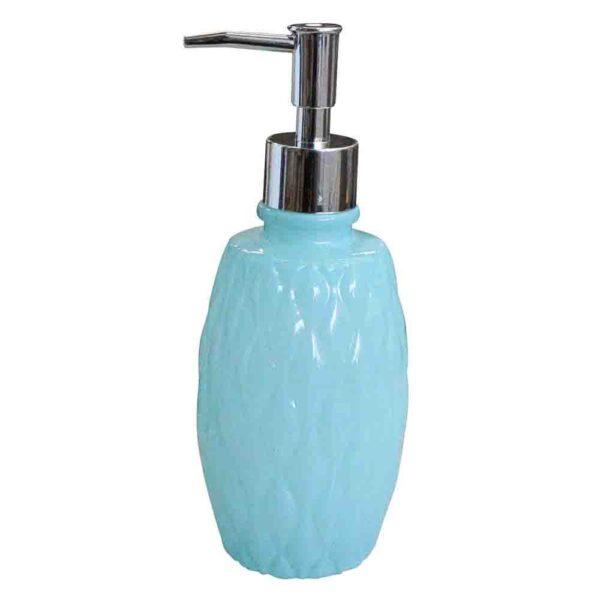 French Country Soap Dispenser AQUA BLUE Kitchen Bathroom Decor
