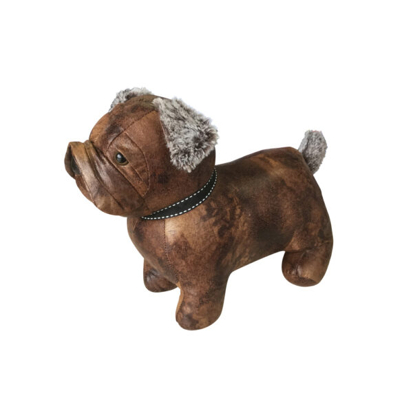 French Country Vintage Weighted DUKE THE DOG Door Stopper