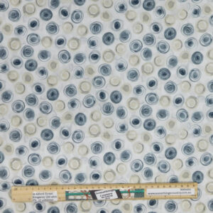 Patchwork Quilting Sewing Fabric NATURAL SPOTS 50x55cm FQ New