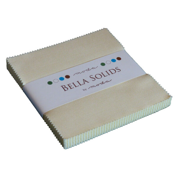 Moda Quilting Sewing Fabric Charm Pack Bella Natural 5 Inch Squares
