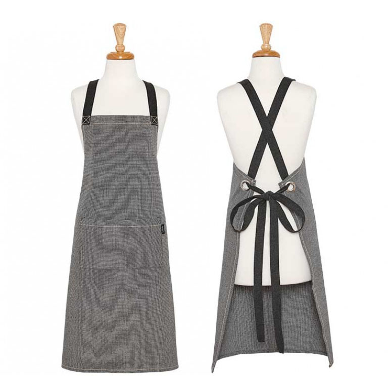 Ladelle Kitchen Cooking Charcoal Apron Adult One Size