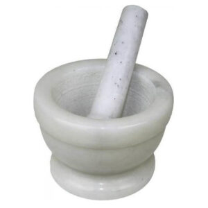 French Country Kitchen Cooking Marble Mortar and Pestle Small