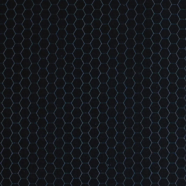 Quilting Sewing Fabric CHICKEN WIRE HONEYCOMB BLACK Material 50x55cm FQ
