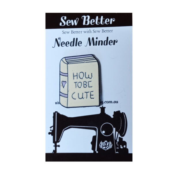 Sew Better Cross Stitch Needle Minder Keeper How To Be Cute