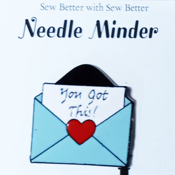 Sew Better Cross Stitch Needle Minder Keeper You Got This Envelope