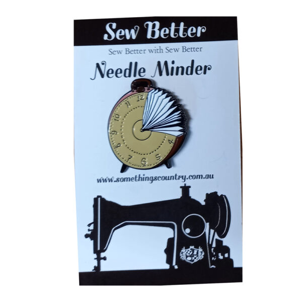 Sew Better Cross Stitch Needle Minder Keeper Clock Pages