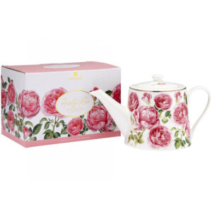 Ashdene French Country Kitchen Tea Pot Heritage Rose Infuser Teapot