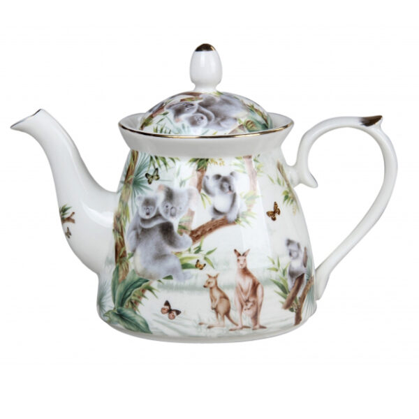Elegant Kitchen Teapot Australian Wildlife China Tea Pot 1 Litre