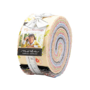 Quilting Jelly Roll Patchwork Moda Figs and Shirtings 2.5 Inch Sewing Fabrics
