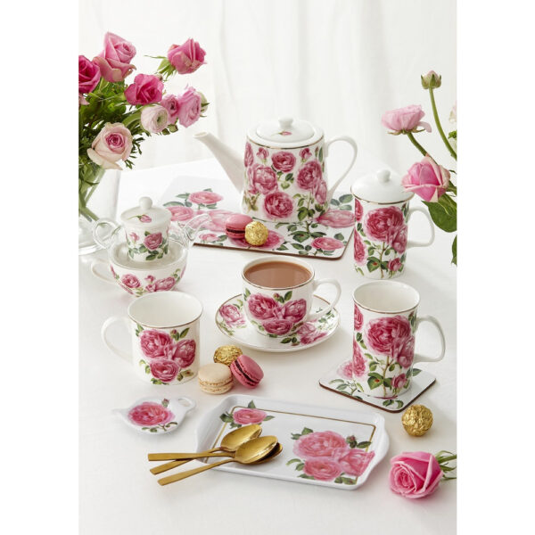 Ashdene French Country Kitchen Tea For One Heritage Rose Teapot