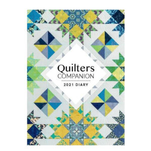 Paper Pocket Quilters Companion 2021 Diary Spiral Bound Hard Cover A3 Size