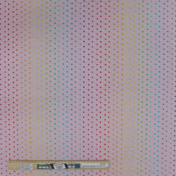 Quilting Sewing Fabric Tula Pink True Colours Pink 50x55cm FQ Material
