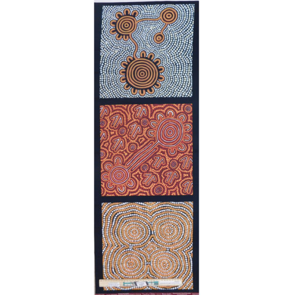 Patchwork Quilting Sewing Fabric Aboriginal Indigenous Panel B 41x110cm