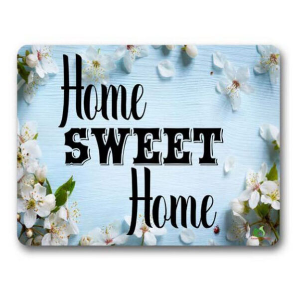 Gwen St Designs Kitchen Cork Backed Placemats AND Coasters Home Sweet Home Set 6