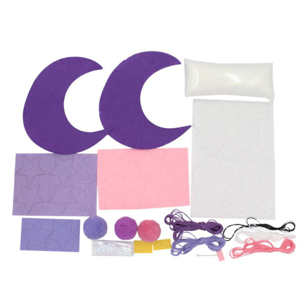 Birch Sew Your Own Felt Mobile Craft Kit Moon and Unicorn DIY