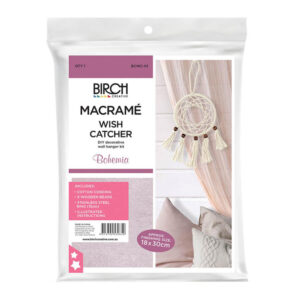 Creative Macrame Kit Wish Catcher Bohemia Make your Own