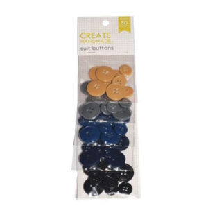 Create Handmade Sewing 90 Assort Colours Suits Buttons