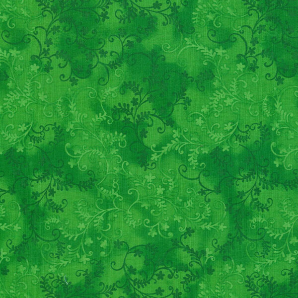 Quilting Patchwork Sewing Fabric Mystic Vine Lime 50x55cm FQ