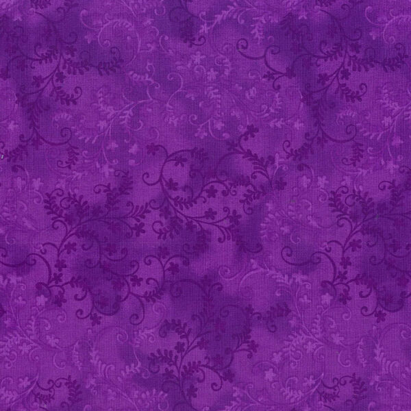 Quilting Patchwork Sewing Fabric Mystic Vine Purple 50x55cm FQ