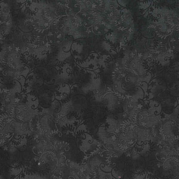 Quilting Patchwork Sewing Fabric Mystic Vine Black 50x55cm FQ
