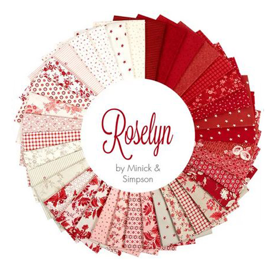 Moda Quilting Charm Pack Patchwork Roselyn 5 Inch Sewing Fabrics