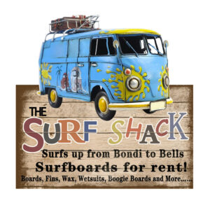 Country Metal Tin Sign Wall Art Kombi Surf Shack Moulded