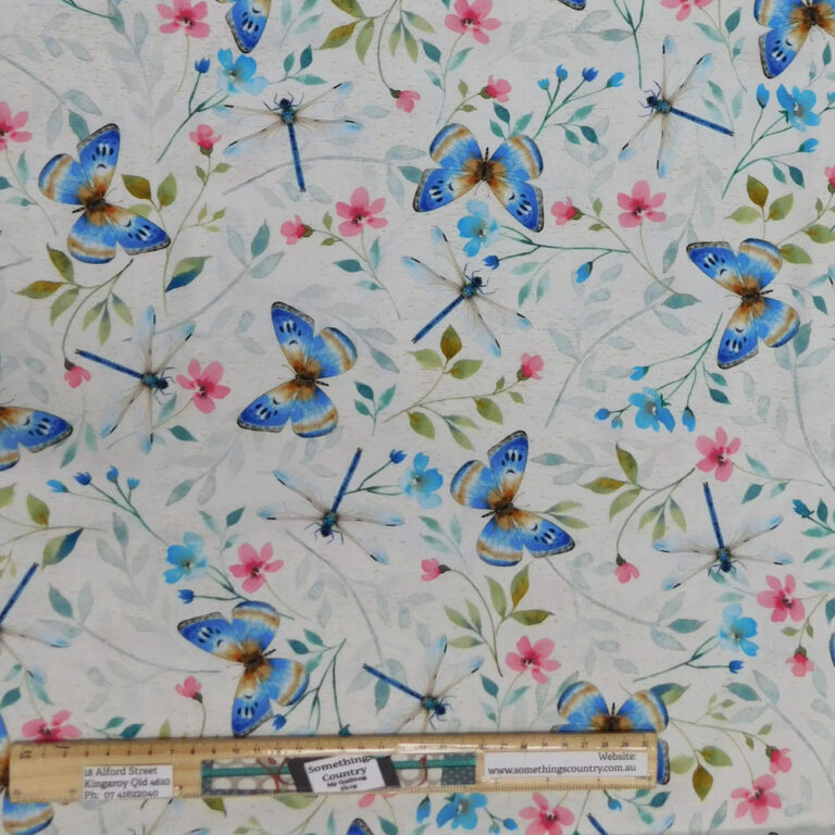Birds, Butterfly & Insects Themed Fabric