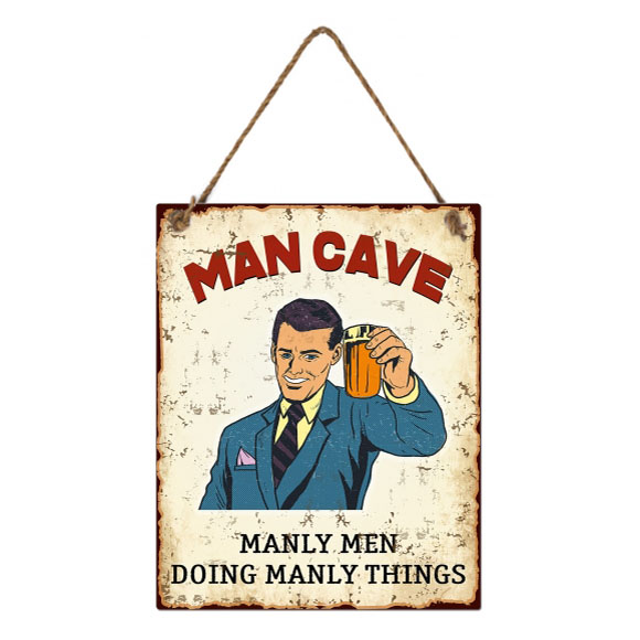 Country Metal Tin Sign Wall Art Man Cave Manly Things
