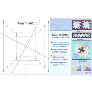 Traceease Quilting Template Stencils DIY Sewing Machine Quilt Ruler  Quilting Tools, Hexagon & Triangle 