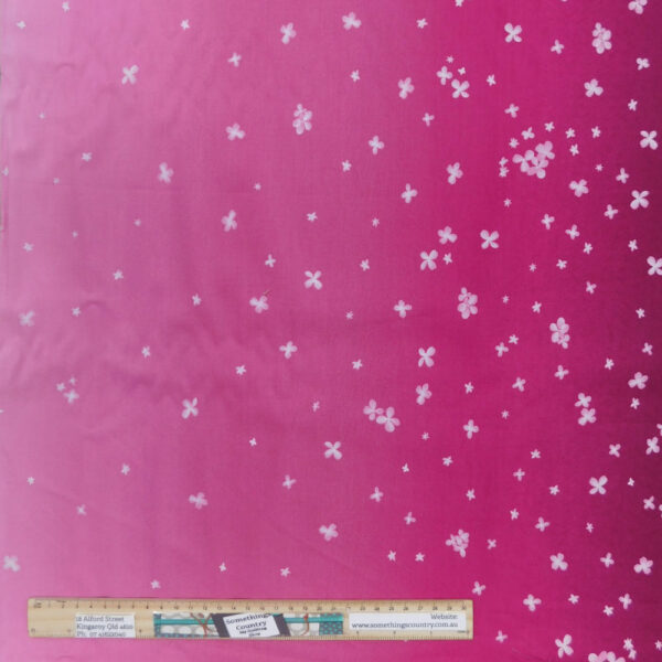 Quilting Patchwork Fabric Moda Ombre Bloom Fuschia Allover 50x55cm FQ