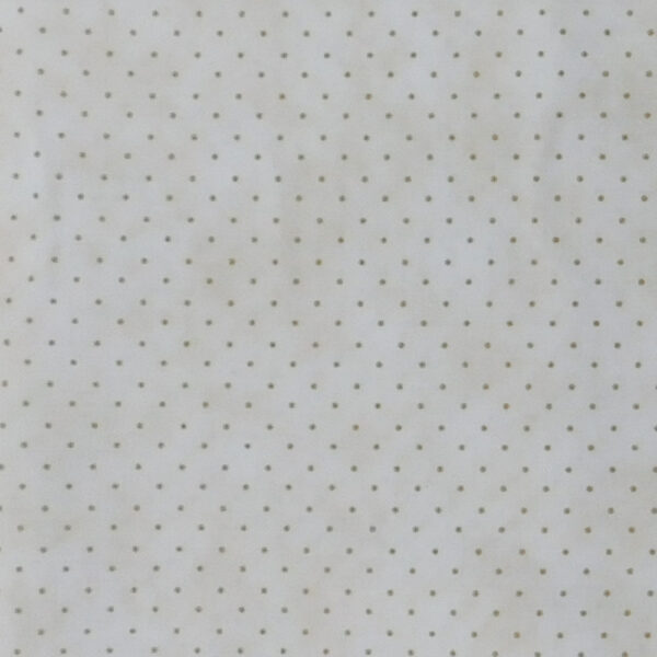 Quilting Patchwork Fabric Cream with Brown Dot Allover 50x55cm FQ