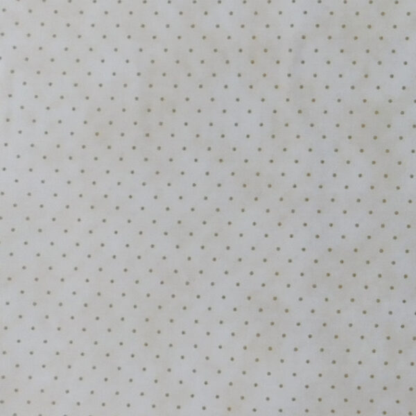 Quilting Patchwork Fabric Cream with Brown Dot Allover 50x55cm FQ