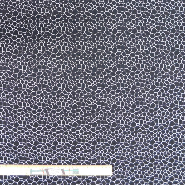 Quilting Patchwork Sewing Fabric Morning Pebble Black 50x55cm FQ
