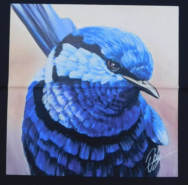 Patchwork Quilting Kingfisher Wren Galah Panel 40x110cm Fabric